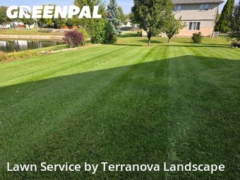 Landscaping Maintenance in Romeoville, 60446, Yard Mowing by Terranova Landscape, work completed in Nov , 2025