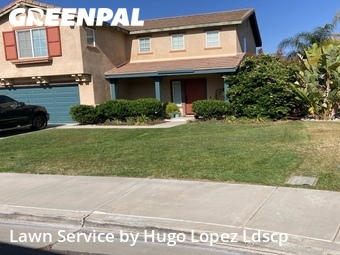 Lawn mowing work completed in Murrieta, CA
