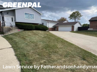 Lawn Care in Streamwood, 60107, Backyard Mowing by Fatherandsonhandyman, work completed in Nov , 2025