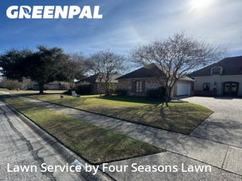 Lawn mowed in Baton Rouge, 70817