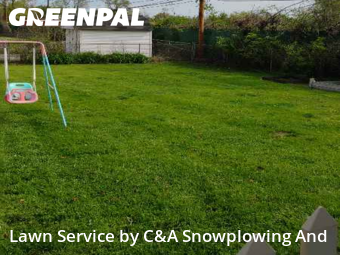Lawn Care Servicein Des Plaines,60016,Yard Cutting by C&A Snowplowing And , work completed in Jan , 2026