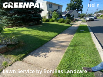 Lawn Work in Woodbridge Township, 8830, Lawn Mowing by Bonillas Landcare, work completed in Dec , 2025