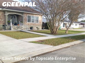 Lawn mowed in Metairie, 70003