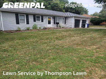 Lawn Cuttingin Olathe,66061,Lawn Mow by Thompson Lawn, work completed in Dec , 2025