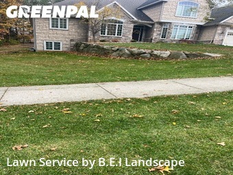 Lawn Care in Kalamazoo, 49009, Backyard Mowing by B.E.I Landscape, work completed in Dec , 2025