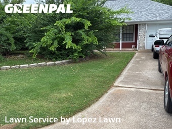 Lawn Mowingin Denton,76209,Grass Cut by Lopez Lawn, work completed in Jun , 2026