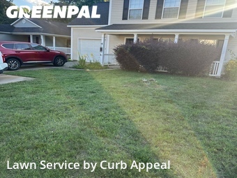 Lawn mowed in Concord, 28025