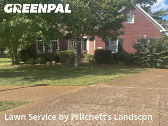 Lawn Mowing Servicein Franklin,37064,Grass Cut by Pritchett’s Landscpn, work completed in Nov , 2025