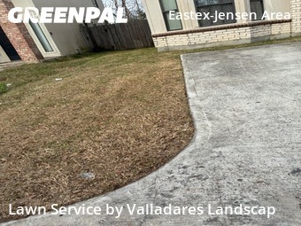 Lawn Carein Houston,77093,Lawn Service by Valladares Landscap, work completed in Feb , 2026