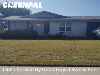 Lawn Cutin White Settlement,76108,Lawn Care Service by Good Guys Lawn & Fen, work completed in Nov , 2025