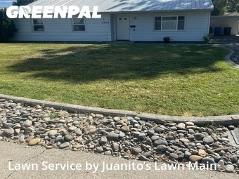 Lawn mowing work completed in Richland, CA
