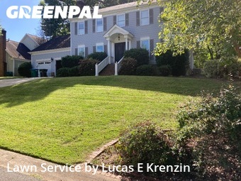 Grass Cutin Matthews,28105,Lawn Mowing Service by Lucas E Krenzin, work completed in Oct , 2025