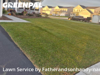 Lawn Maintenance in South Elgin, 60177, Yard Management by Fatherandsonhandyman, work completed in Nov , 2025