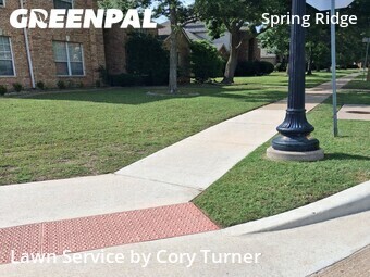Lawn Mowin Plano,75025,Lawn Mowing Service by Cory Turner, work completed in Jun , 2026