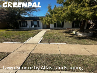 Lawn Care Servicein The Colony,75056,Lawn Mowing Service by Alfas Landscaping, work completed in Nov , 2025