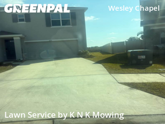 Lawn Carein Wesley Chapel,33545,Lawn Care by K N K Mowing, work completed in Nov , 2025
