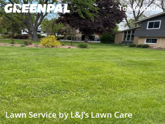 Yard Care Services in Elm Grove, 53122, Front Yard Mowing by L&J’s Lawn Care , work completed in Dec , 2025