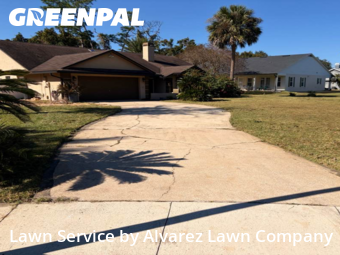 Yard Mowingin Winter Springs,32708,Yard Cutting by Alvarez Lawn Company, work completed in Feb , 2026