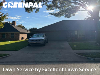 Lawn Cutin Bedford,76021,Grass Cut by Excellent Lawn Service, work completed in Nov , 2025