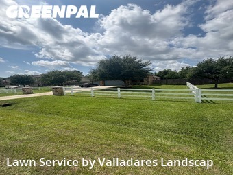 Yard Mowingin Baytown,77521,Lawn Mowing by Valladares Landscap, work completed in Dec , 2025