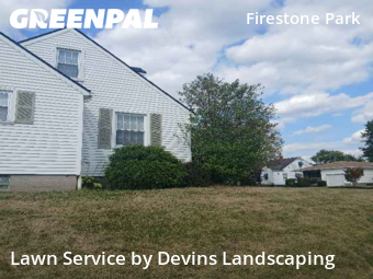 Backyard Landscaping In Akron,44301,Landscapers by Devins Landscaping, work completed in Oct , 2025