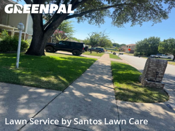 Lawn Mowing Servicein Saginaw,76179,Lawn Care Service by Santos Lawn Care , work completed in Oct , 2025
