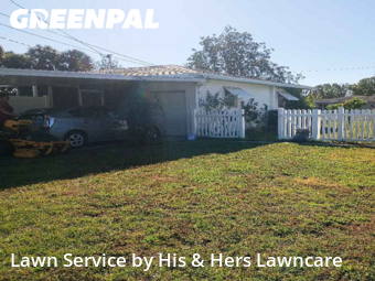 Landscaper In St. Petersburg,33710,Landscape Design by His & Hers Lawncare, work completed in Feb , 2026