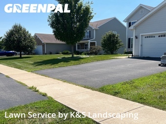 Lawn Cuttingin Joliet,60431,Lawn Cut by K&S Landscaping, work completed in Jul , 2026