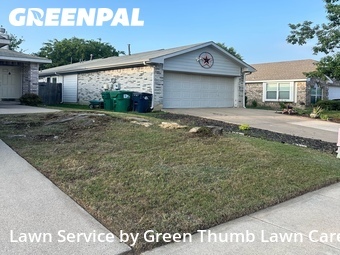 Lawn Mowin Denton,76207,Lawn Mowing Service by Green Thumb Lawn Care, work completed in Jun , 2026