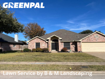 Yard Grooming in Forney, 75126, Yard Upkeep by B & M Landscaping, work completed in Dec , 2025