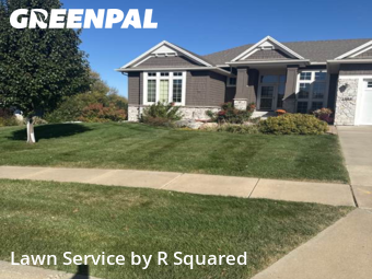 Lawn Upkeep in Sioux Falls, 57108, Front Yard Mowing by R Squared, work completed in Nov , 2025