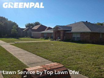 Backyard Mowing in Sachse, 75048, Grass Care by Top Lawn Dfw, work completed in Nov , 2025