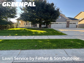 Lawn Work in Plymouth, 55446, Landscaping Maintenance by Father & Son Outdoor, work completed in Nov , 2025