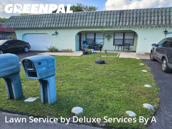 Weekly Mowing in Tamarac, 33321, Backyard Mowing by Deluxe Services By A, work completed in Nov , 2025