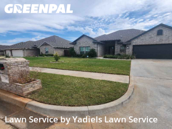 Yard Mowingin Norman,73071,Grass Cutting by Yadiels Lawn Service, work completed in Feb , 2026