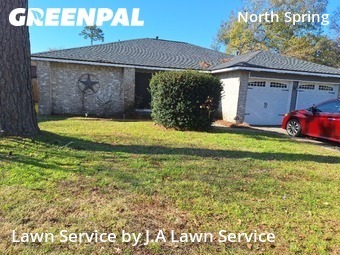 Lawn Cuttingin Spring,77373,Lawn Mowing Service by J.A Lawn Service, work completed in Feb , 2026