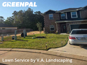 Yard Cuttingin Conroe,77303,Lawn Mow by V.A. Landscaping, work completed in Dec , 2025