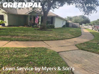 Lawn Cuttingin Tomball,77375,Lawn Service by Myers & Son's, work completed in Jan , 2026