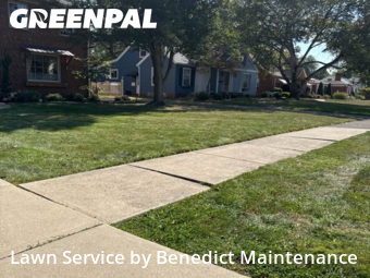 Lawn Mowing in Fairview Park, 44126, Mowing Services by Benedict Maintenance, work completed in Oct , 2025