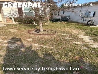 Lawn mowed in Selma, 78154