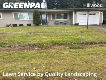 Lawn mowed in Shoreline, 98177