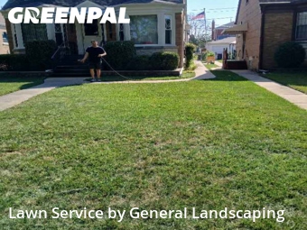 Lawn Cutting in Elmwood Park, 60707, Yard Maintenance by General Landscaping , work completed in Nov , 2025