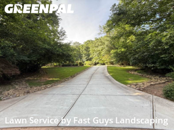 Lawn Servicein Roswell,30075,Lawn Care by Fast Guys Landscaping, work completed in Nov , 2025