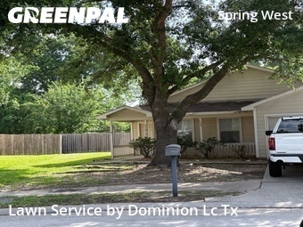 Yard Mowingin Spring,77388,Grass Cutting by Dominion Lc Tx, work completed in Jun , 2026