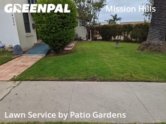 Grass Cut nearby San Diego, CA, 