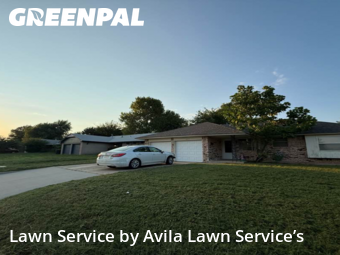 Yard Cuttingin Moore,73160,Yard Cutting by Avila Lawn Service’s, work completed in Oct , 2025