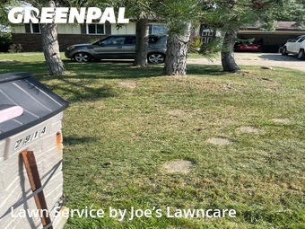 Front Yard Mowing in Brunswick, 44212, Yard Care by Joe’s Lawncare, work completed in Oct , 2025