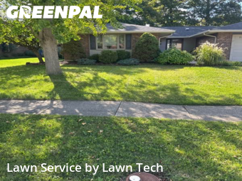 Yard Management in Huber Heights, 45424, Turf Services by Lawn Tech, work completed in Oct , 2025