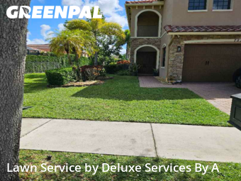 Lawn Maintenance in Parkland, 33076, Lawn Upkeep by Deluxe Services By A, work completed in Dec , 2025
