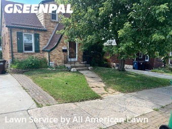 Lawn Cutin Affton,63123,Lawn Maintenance by All American Lawn , work completed in Oct , 2025